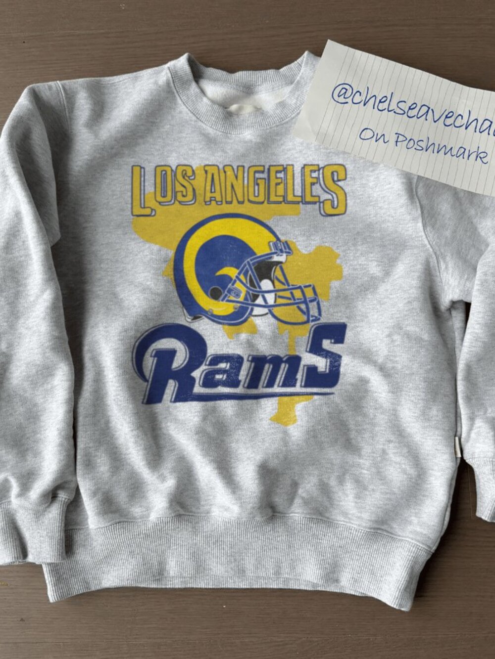 Vintage Los Angeles Rams Football Sweatshirt, Retro NFL LA Rams Unisex Shirt Tee